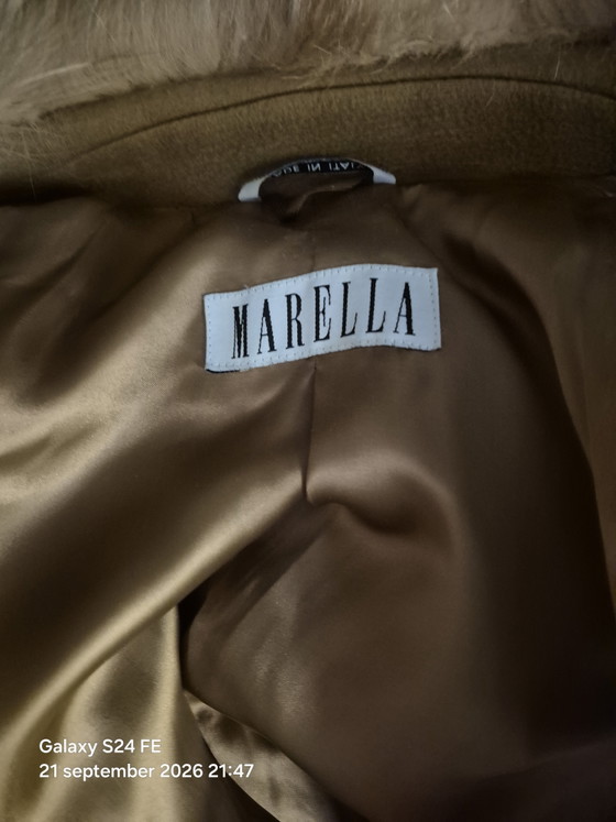 Manteau Col Fourrure – Marella, Cadeaux, Textile, Wool (photo 9 of 9)