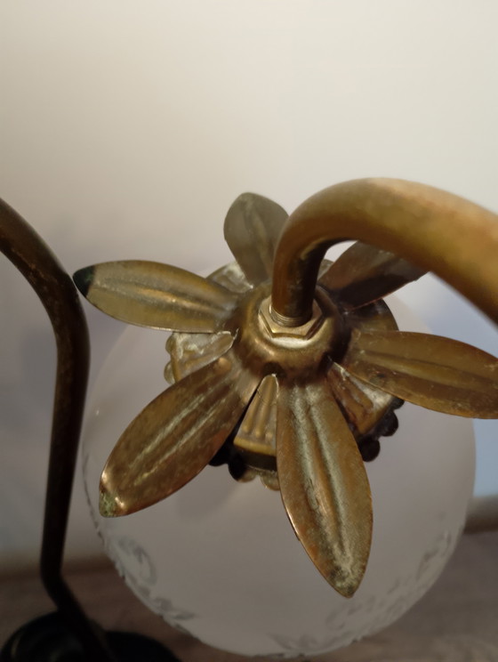 Image 1 of Pair of Pinto & Fils porcelain lamps, signed Portugal logo