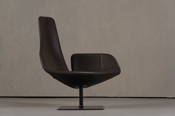 Image 1 of Fjord Lounge Chair und Pouf von Patricia Urquiola für Moroso, Italien, 2000er Jahre