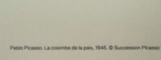 Image 1 of Pablo Picasso: "The Dove of Peace, 1945." Signed in the plate.