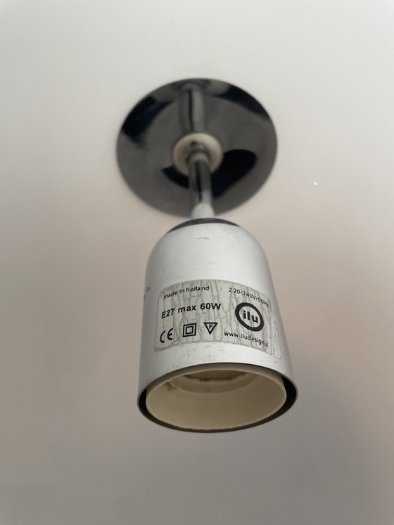 Lampada ILU Design – Lampade a sospensione, Metal, Chrome (photo 6 of 7)