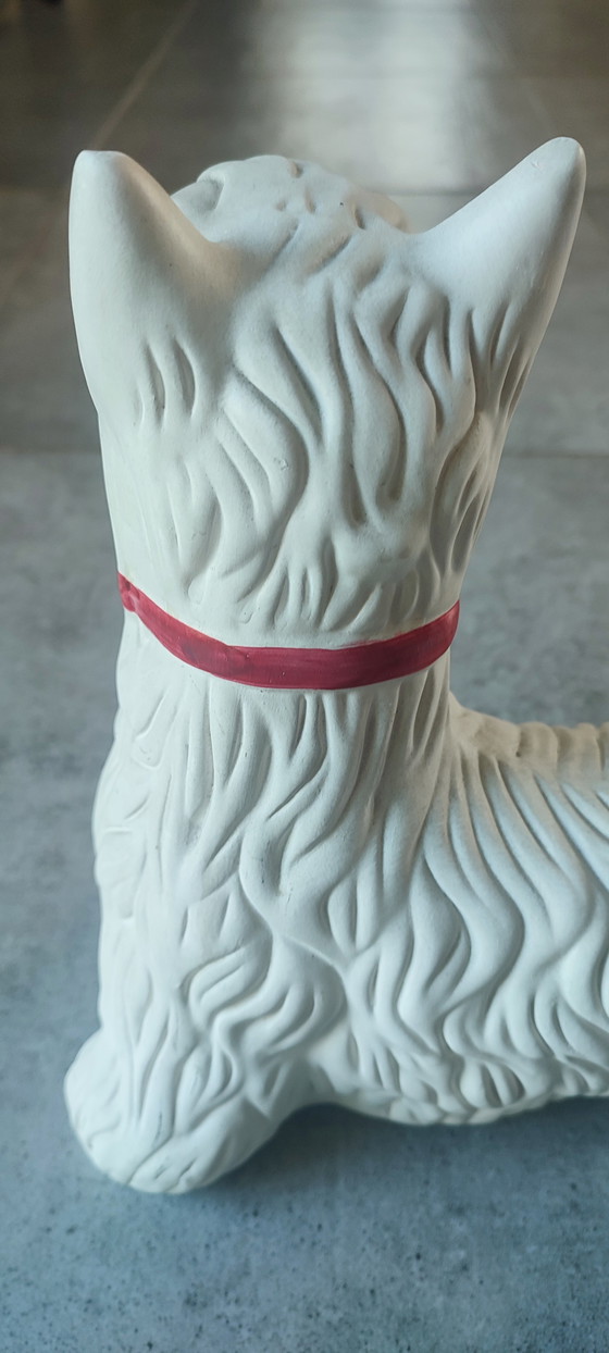 Image 1 of Ceramic zoomorphic dog statue