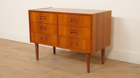 Image 1 of Commode danoise vintage | Teck | 6 tiroirs