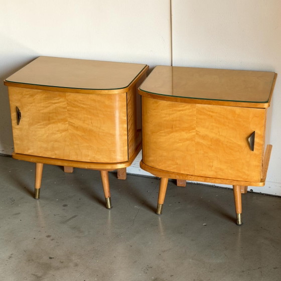 Image 1 of Vintage nachtkastjes nightstand