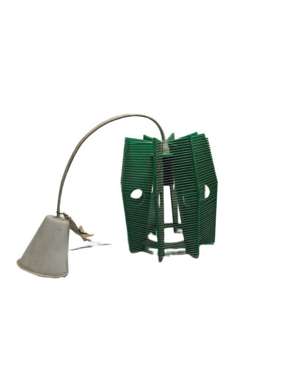 Vintage Pending Lamp by Huta Sedzimira in Cracow, Poland, 1980s – Pendant lamps, Plastic, Textile (photo 8 of 11)