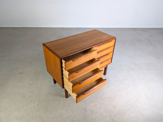 Image 1 of Origineel Asko Finland dressoir midcentury ladekast vintage teak3