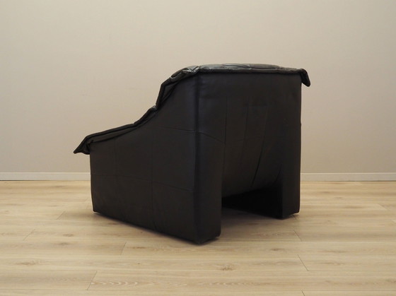 Image 1 of Leren fauteuil, Italiaans ontwerp, jaren 1960, Productie: Italië