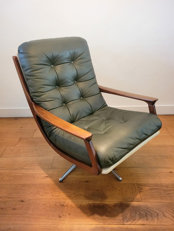 Image 1 of Vintage Eugen Schmidt Swivel Chair for Soloform 1960