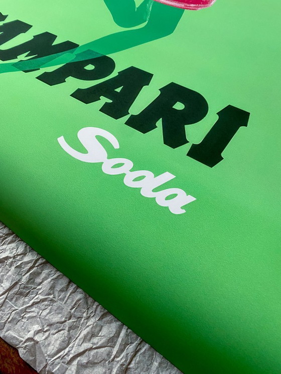 Image 1 of Campari Soda vintage reclame van Marangolo 1968 - Poster 70 x 100 cm