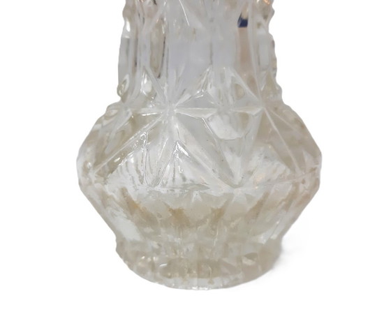 Image 1 of Vintage heldere glazen vaas