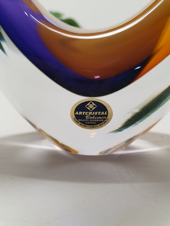 ArtCristal Bohemia Handgemaakt Glazen Sculptuur – Czech Art Glass – Decoratieve objecten, Crystal (photo 2 of 13)
