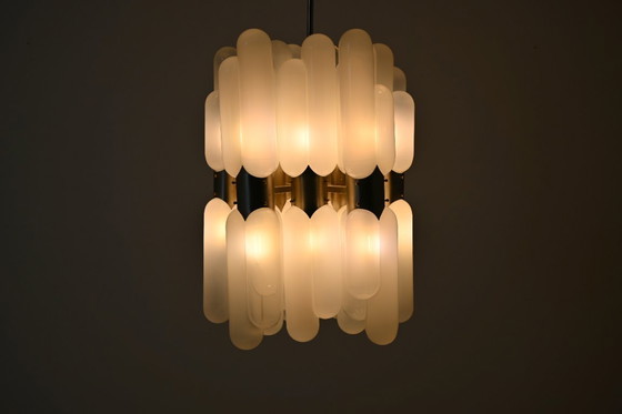 Image 1 of Suspension « Torpedo » de Carlo Nason pour Mazzega, années 1960