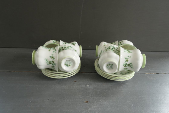 Image 1 of Tazza e piattino Shamrock Royal Albert vintage 8 x