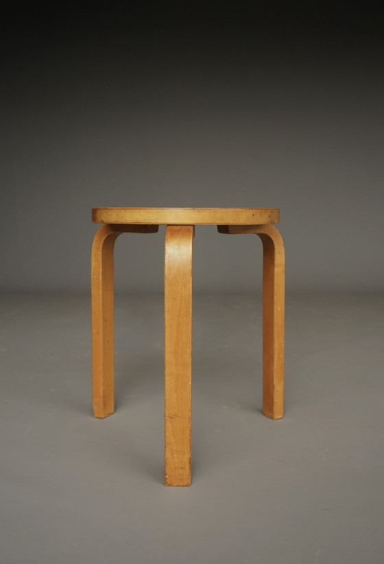 Image 1 of Alvar Aalto model 60 stool for Artek, 1960s 