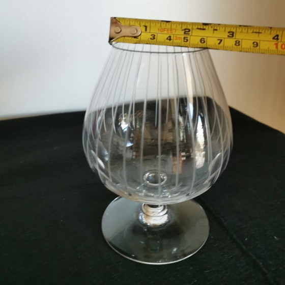 Image 1 of CALIENTA COPAS DE CRISTAL DE BOHEMIA