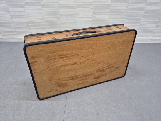 Table d'appoint vintage (table pour projecteur de films Karba) – Porte-plantes, Metal, Wood (photo 15 of 15)