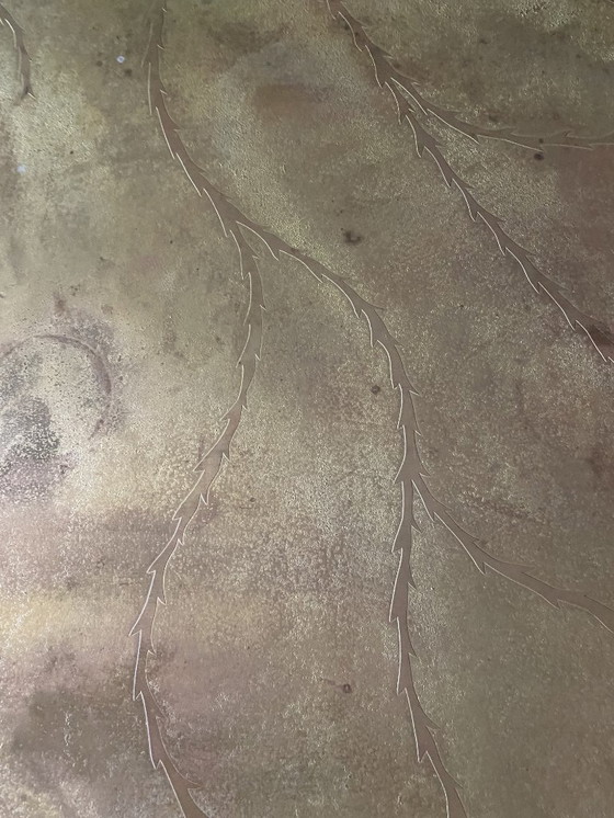 Image 1 of Christian Krekels , Unieke  salontafel, gesigneerd  160 x 90 cm