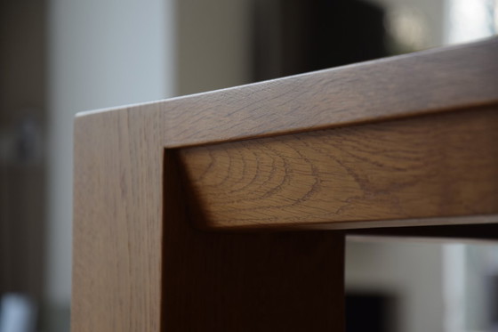 Image 1 of Tavolo da pranzo in legno di quercia