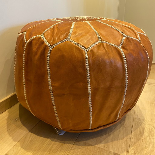 Il pouf marocchino autentico dei Souk