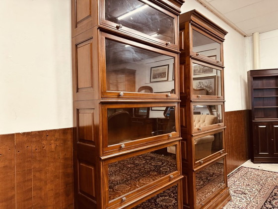 Klassiek Engelse Globe Wernicke Boekenkast – Boekenkasten, Glas, Hout (photo 7 of 10)