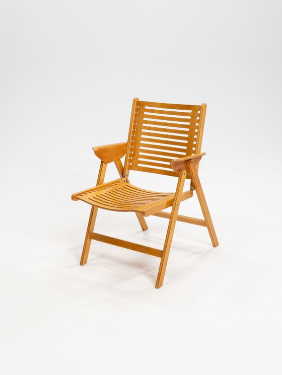 Image 1 of Mid Century Folding Lounge Armchairs Rex Designed by Niko Kralj, Slovenia, 60s