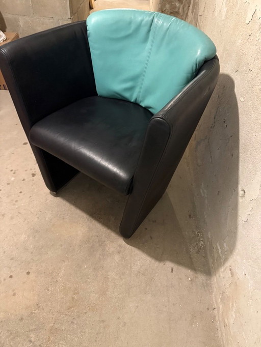 Luxury leather armchair