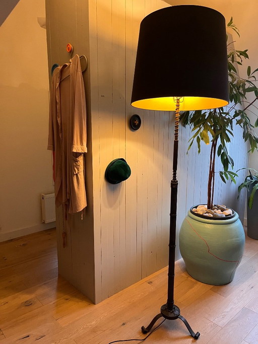 Unique Vintage Floor light – Handmade by Master Welder – Circa 1950