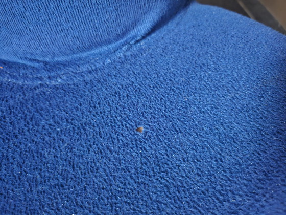 Image 1 of Vintage hand draaistoel - blauw 