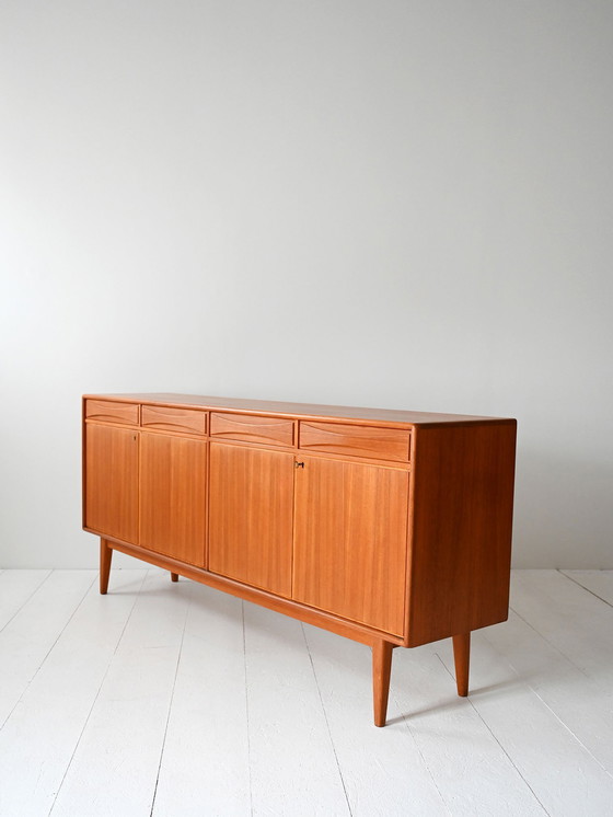 Image 1 of Buffet scandinave en teck des années 1960 par Modelfabriken