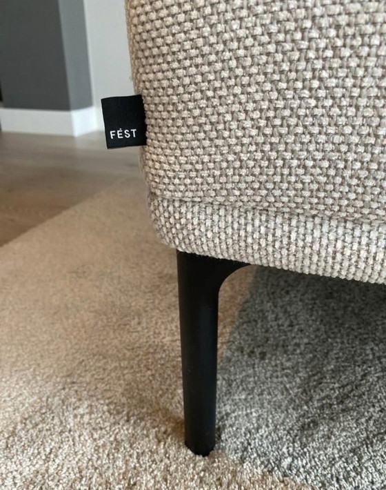 Image 1 of FÉST Aku Bank 2,5 posti + pouf - Come nuovo!