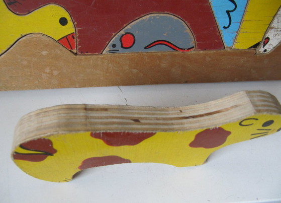 Enzo Mari Puzzle Tierpuzzle – Danes Milano, Enzo Mari, Dekorative Objekte, Holz (photo 12 of 16)