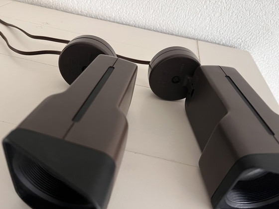 Image 1 of Philips Minispot DGN 120 – Década de 1970, Juego de 2, giratorio/inclinable