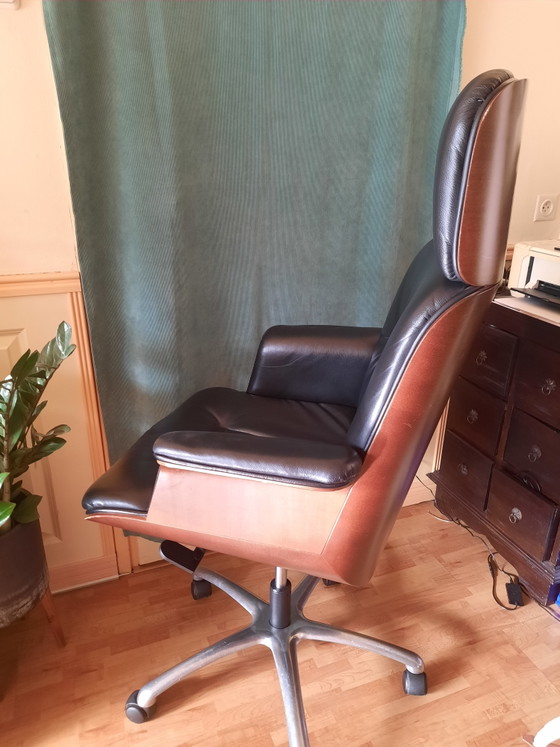 Direktoren-Bürostuhl – Arredispd, Bürostühle, Leather, Metal (photo 4 of 15)