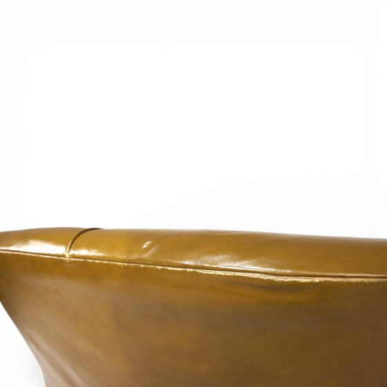 Image 1 of Divano a due posti Froxfield in pelle verde muschio di Parker Knoll, 1960