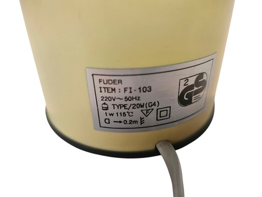 E/Lite - Table Lamp - Model Fuder - Post Modern - Halogen - 80's