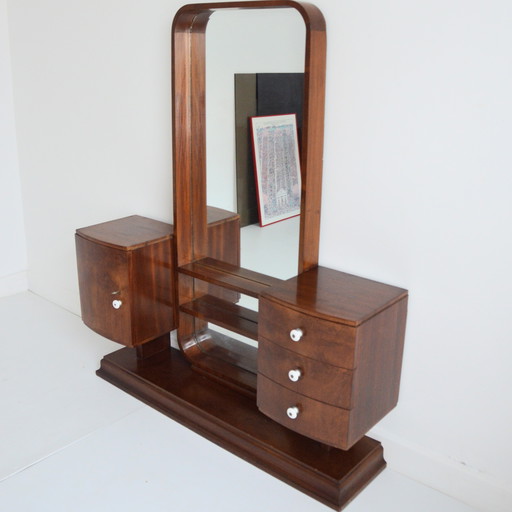 Coiffeuse / Meuble d’Entrée Art Déco 1930