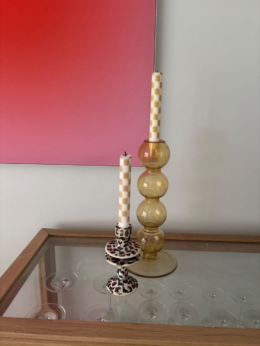 Se vende: Candelabro ámbar de Urban Nature Culture