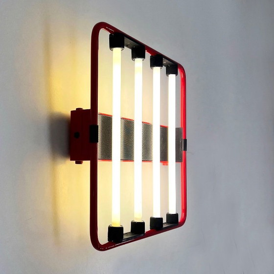 Image 1 of Applique Quattro Neon di Gian N. Gigante per Zerbetto, anni '80