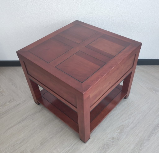 Lotus Dias Beistelltisch mit Schublade – Palisander
