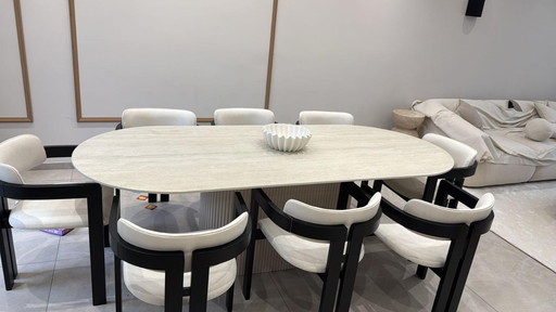 6 Stühle im Augusto-Savini "Pamplona"- Look- neu 