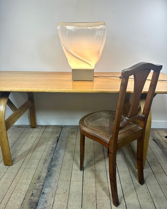 Image 1 of Murano blown glass lamp by Leucos, 1970s