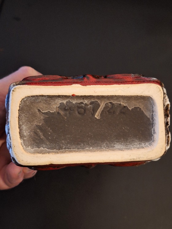 Image 1 of Vintage U Keramik Ubelacker Fat Lava Vaas