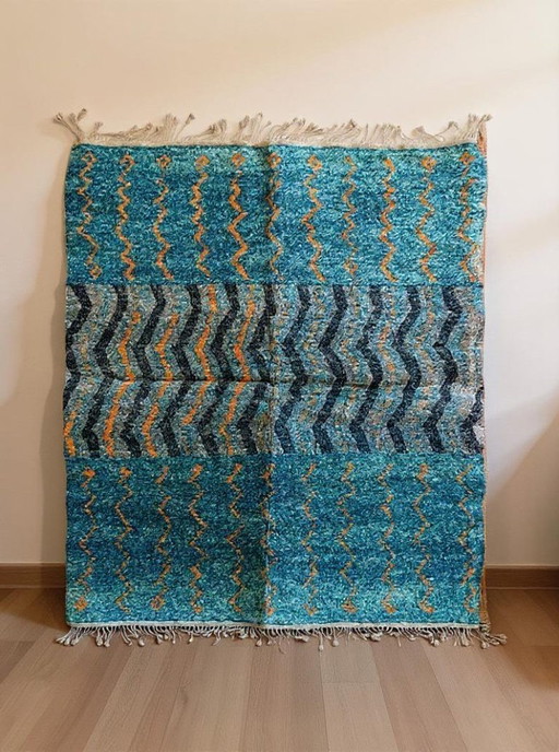 Marokkanischer Teppich, handwerklich, en laine, 250 x 200 cm