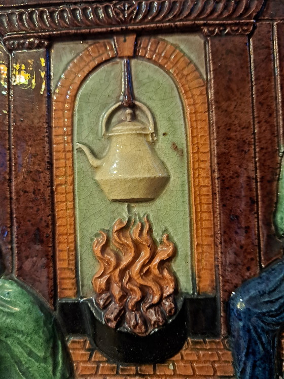 Image 1 of 1Ceramica fiamminga XXL Diametro 32,5 cm In perfette condizioni d'epoca