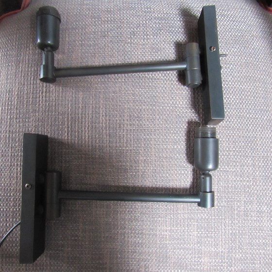 Image 1 of 2 Vollmetall-Gelenkarme mit Gewehrlauf für Wandleuchten