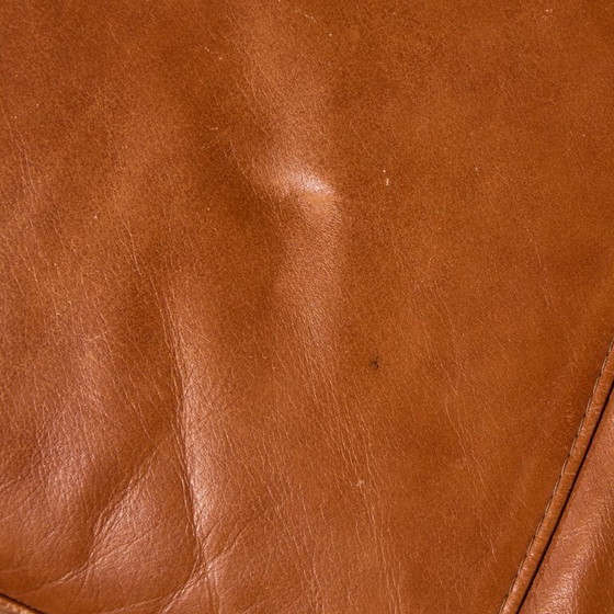 Image 1 of MK11156 Ottoman with leather upholstery