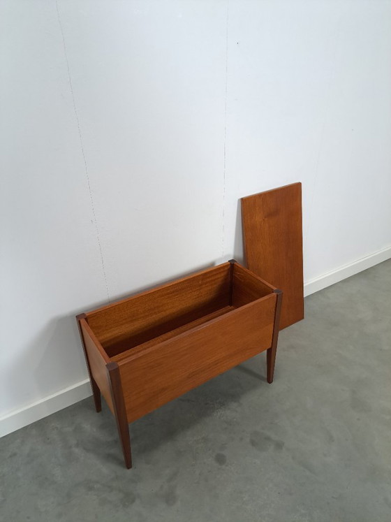 Image 1 of Coffre à jouets en teck danois, coffre de rangement