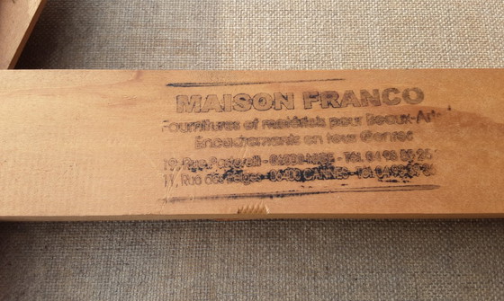 Image 1 of Dipinto La città blu, 2007, Bruno Cantais, 81 x 65 cm, certificato.