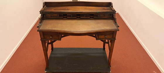 Image 1 of Theodore Alexander Wahlkampfschreibtisch – elegantes Mahagoni