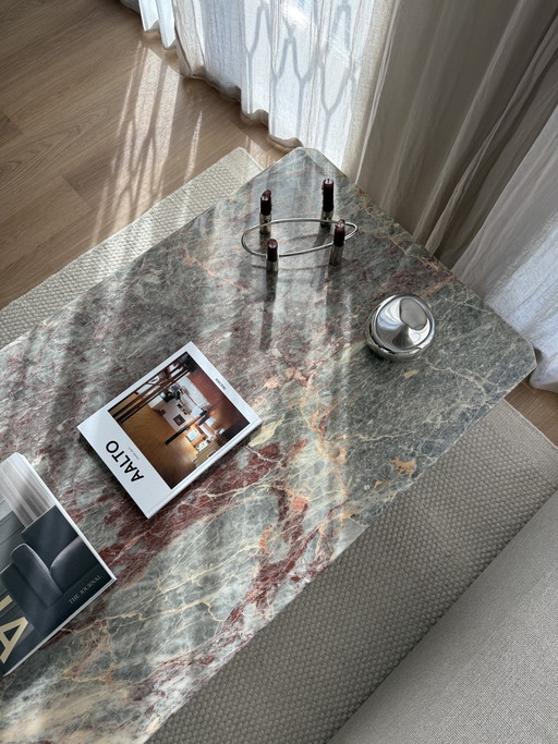 Vintage marble coffee table